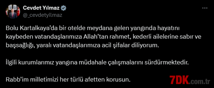 Bolu'da Facia! Kartalkaya'da Yangın Çıktı Ölü ve Yaralılar Var