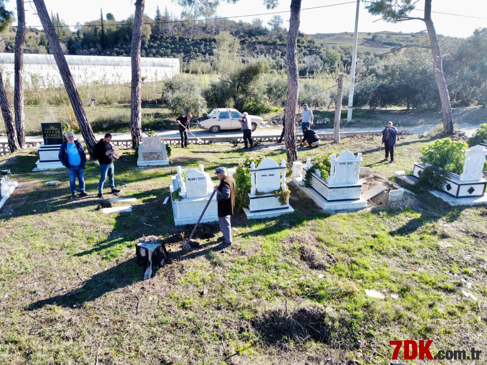 Büyük Manavgat Yangını Sonrasında İyileşme Devam Ediyor! Manavgat Mezarlığı Tekrar Yeşillenecek