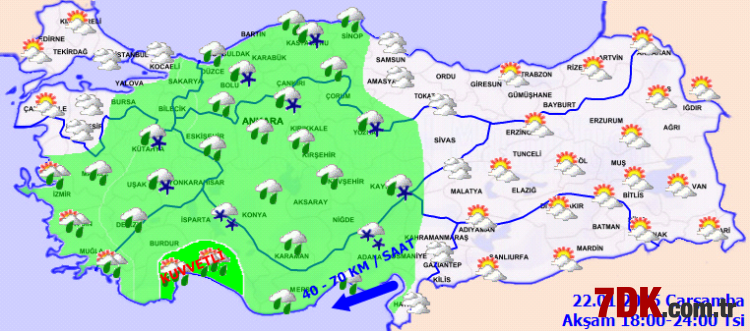 Son Hava Tahmin Raporu Yayınlandı! Bugün Hava Nasıl Olacak?