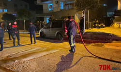 Motorunu Bağlattıran Babasına Kızan Genç, Kendini ve Aracı Yakmaya Çalıştı