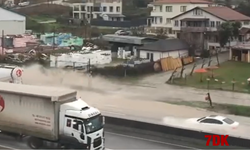 Yalova’da Duyarlı Vatandaş Olası Bir Felaketi Engelledi